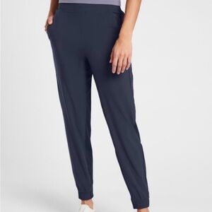 Athleta Women Brooklyn Jogger - Navy Blue (Size 8)